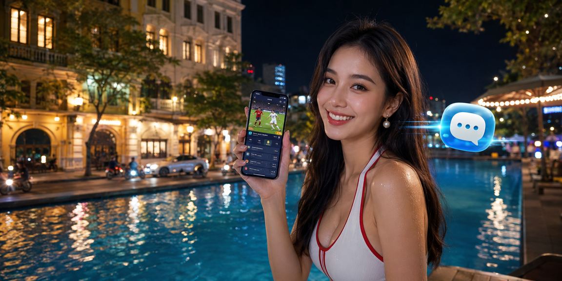 Người dùng Hà Nội xem tỷ lệ kèo bóng đá trực tuyến trên điện thoại